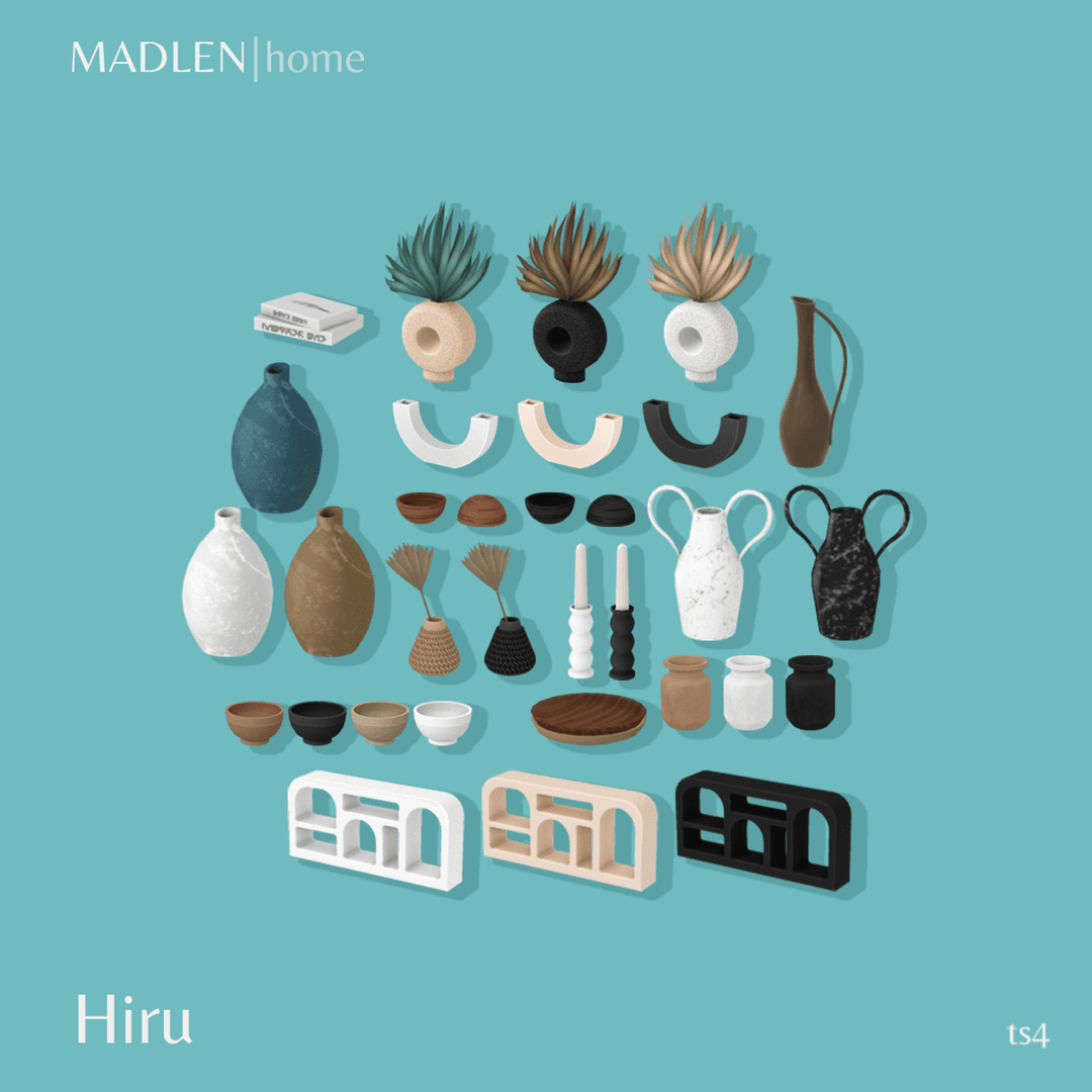 Галерея мода Набор декора Hiru Misc Set #1